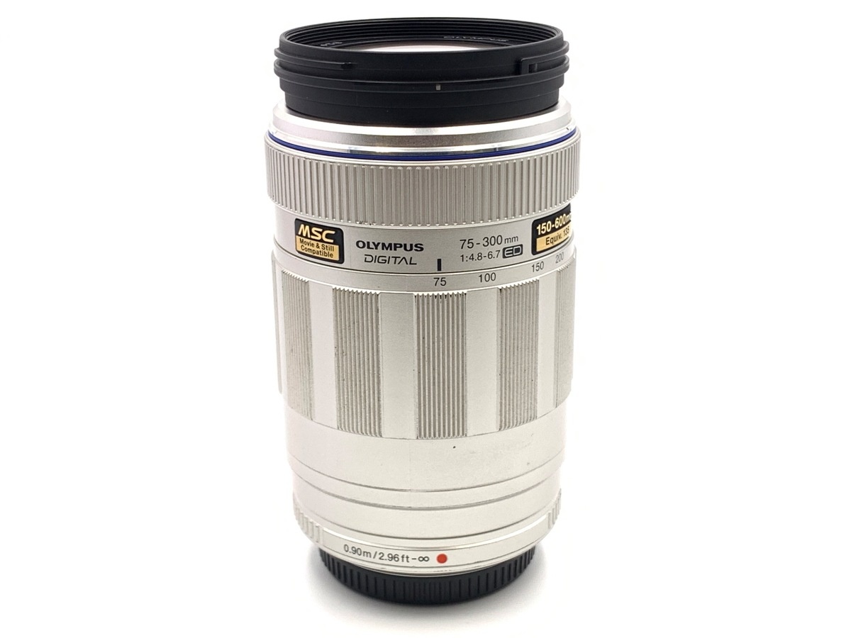 オリンパス M.ZUIKO DIGITAL ED75-300mm F4.8-6.7 シルバー