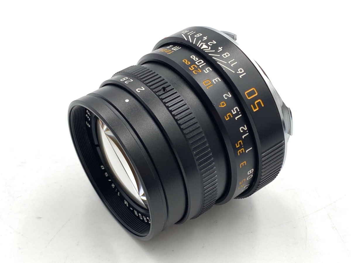 ライカ ズミクロンM 50mm F2 ブラック(3代目)