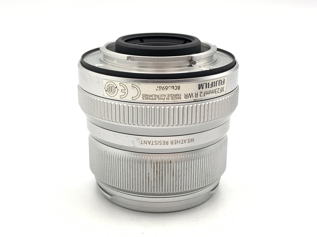 フジフイルム XF23mm F2 R WR シルバー