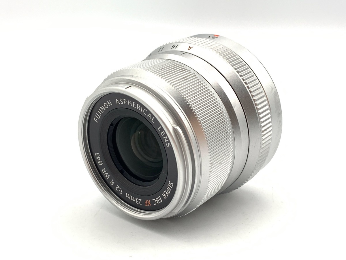 フジフイルム XF23mm F2 R WR シルバー