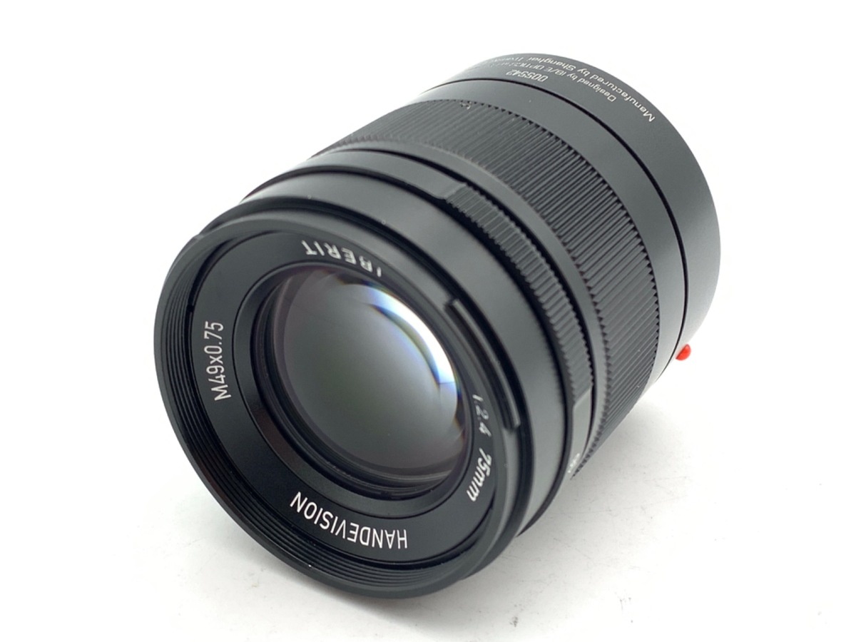 HandeVision イベリット 75mm F2.4 ライカM ブラック