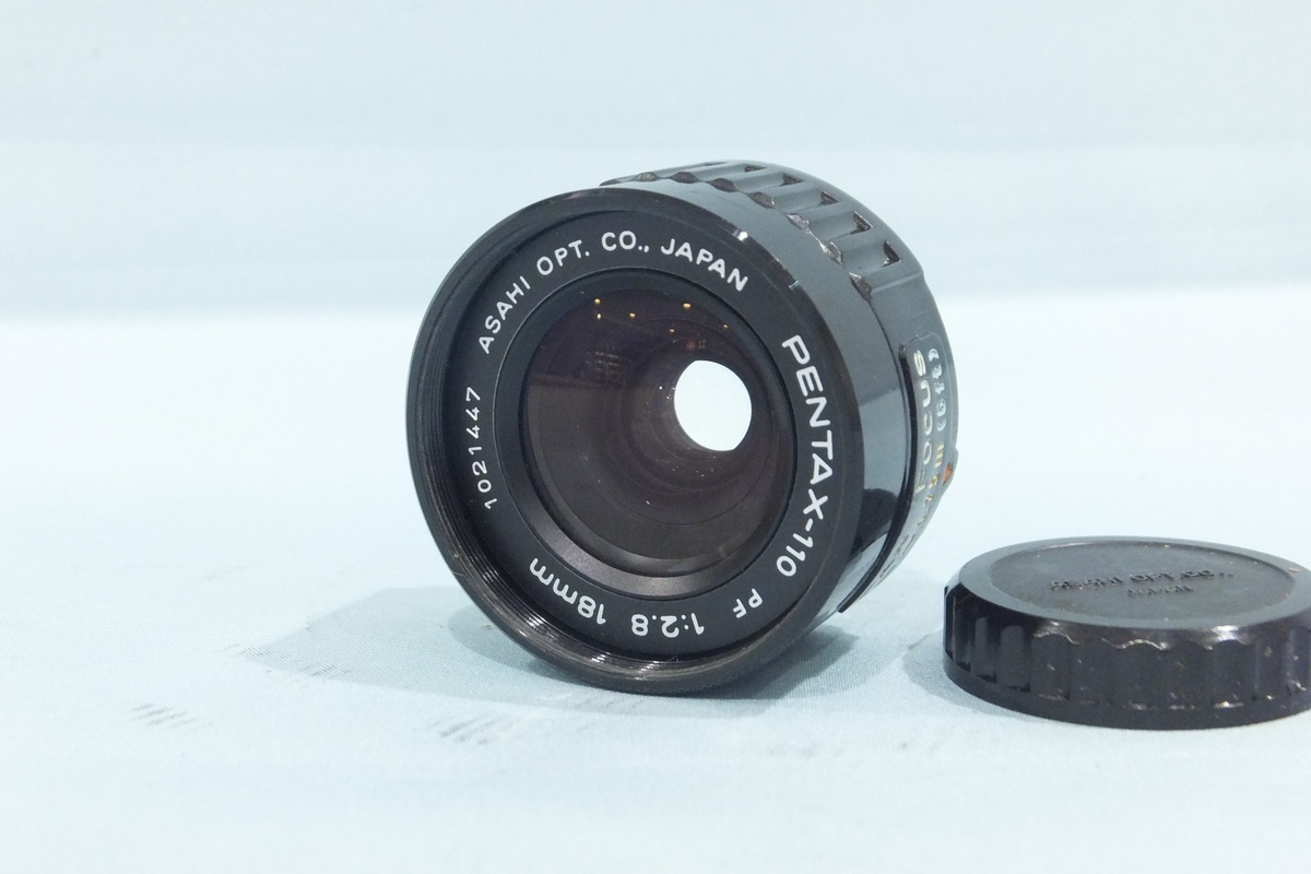 ペンタックス PENTAX-110 18mm F2.8 パンフォーカス