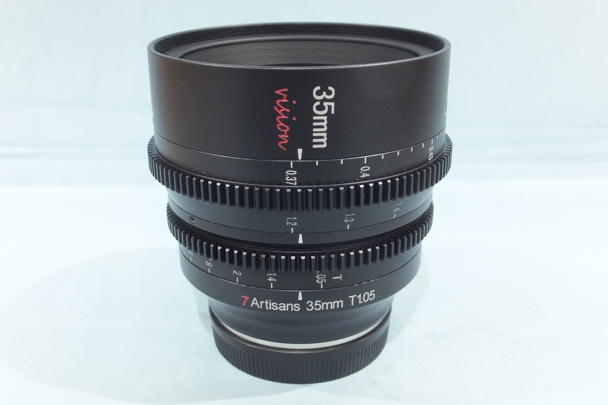 七工匠 7Artisans 35mm T1.05 Vision Cine ソニーEマウント