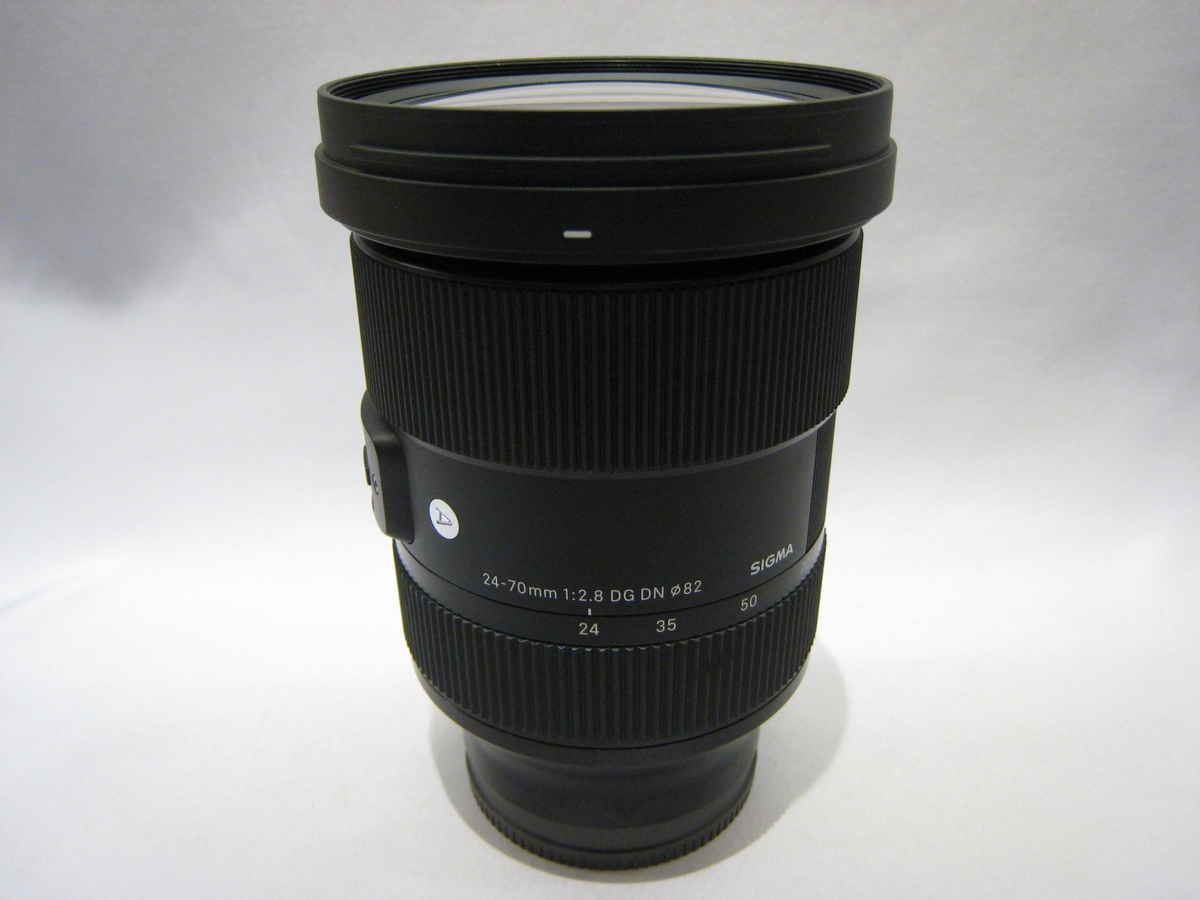 シグマ 24-70mm F2.8 DG DN Art ソニーE用