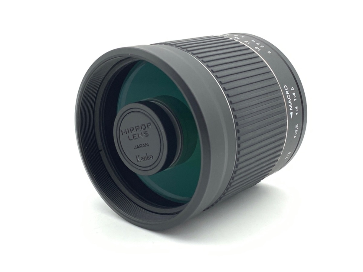 ケンコー ミラーレンズ 400mm F8 ニコンF フード付