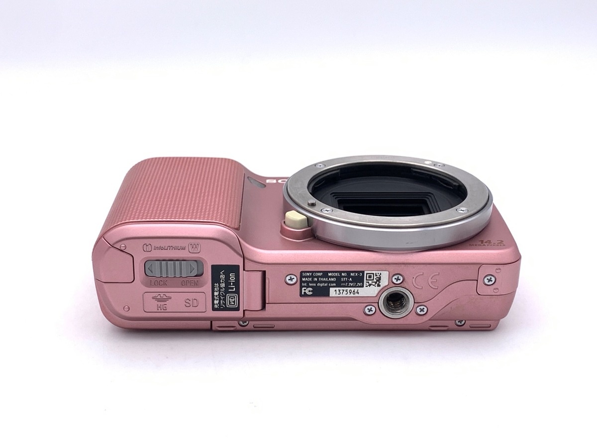 ソニー α NEX-3 ボディ ピンク