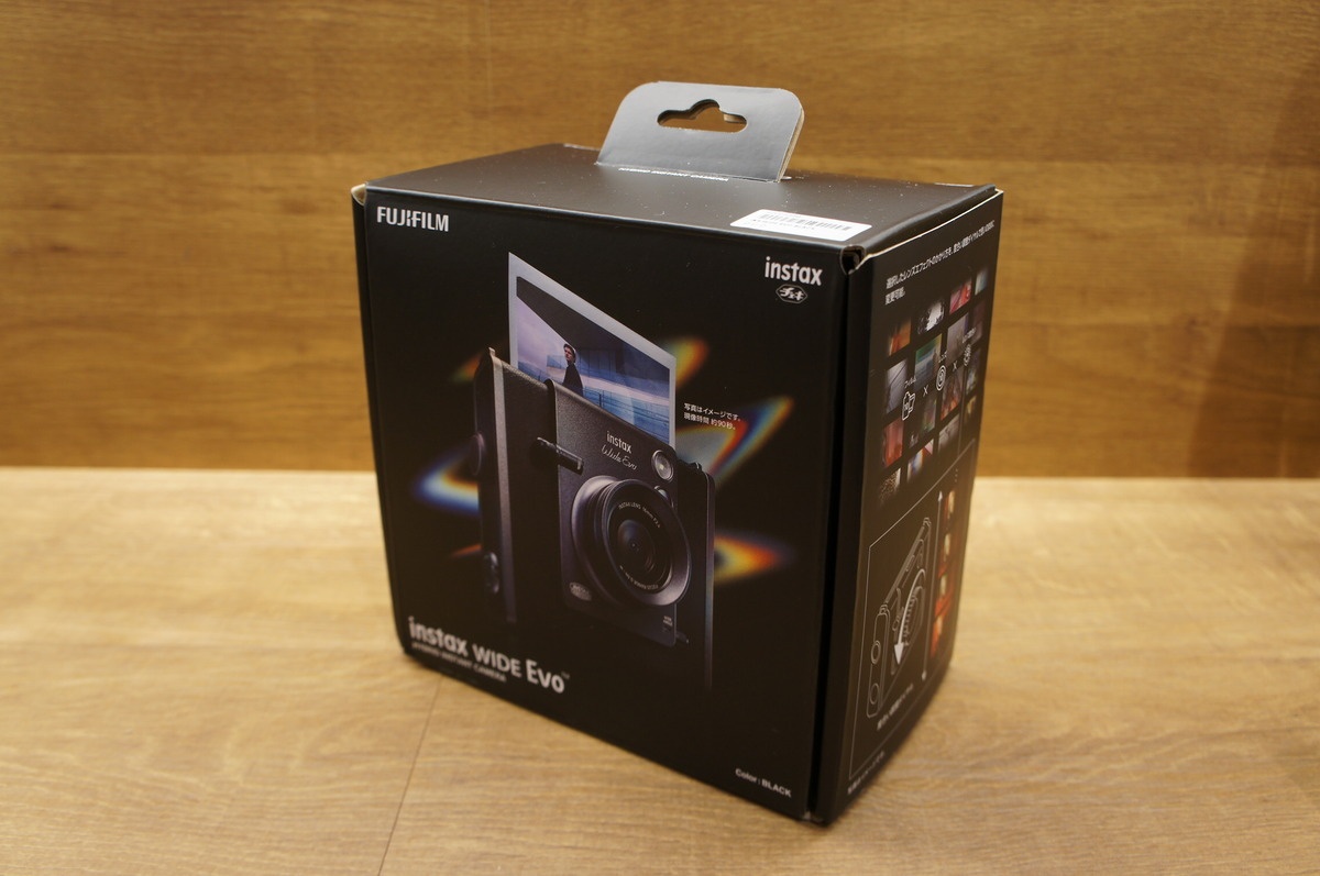 フジフイルム インスタントカメラ instax WIDE Evo 「チェキ」