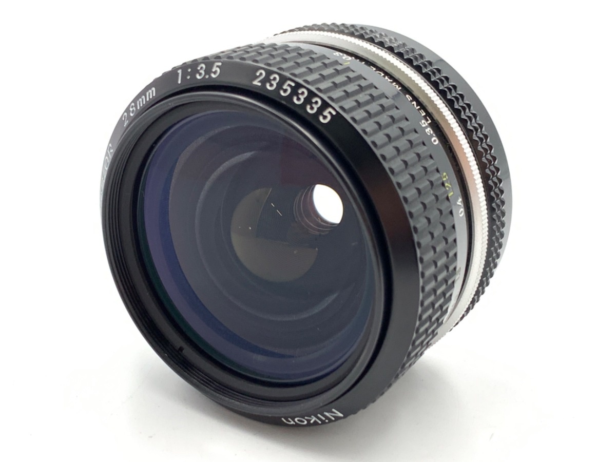 ニコン Auto Nikkor 28mm F3.5 Cなし