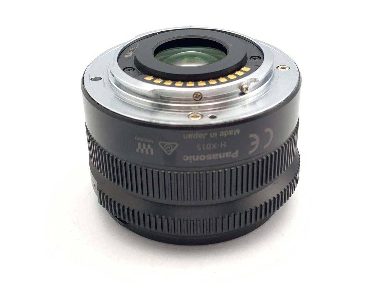 パナソニック LEICA DG SUMMILUX 15mm/F1.7 ASPH. [H-X015] ブラック