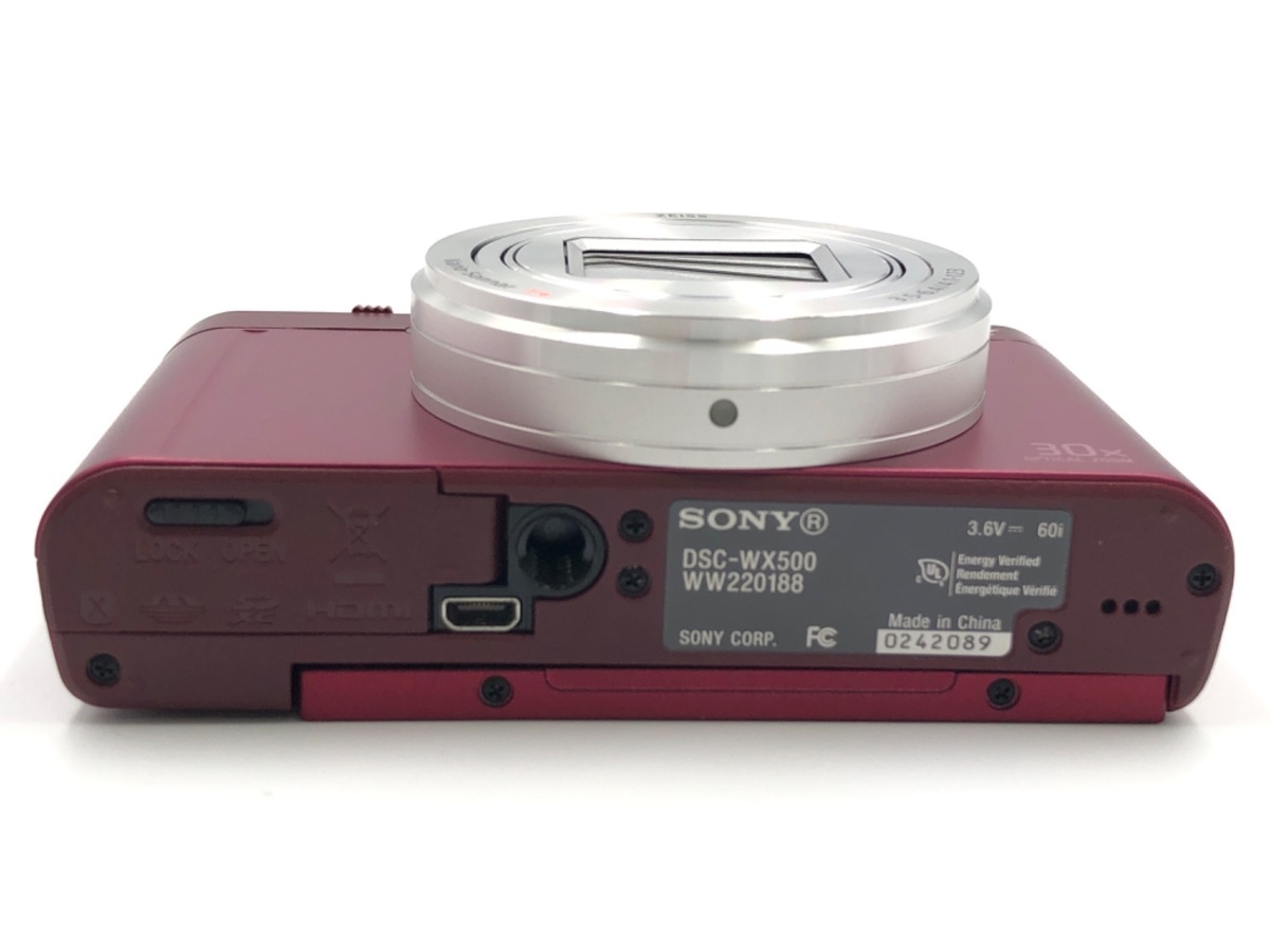 ソニー Cyber-shot DSC-WX500 R レッド