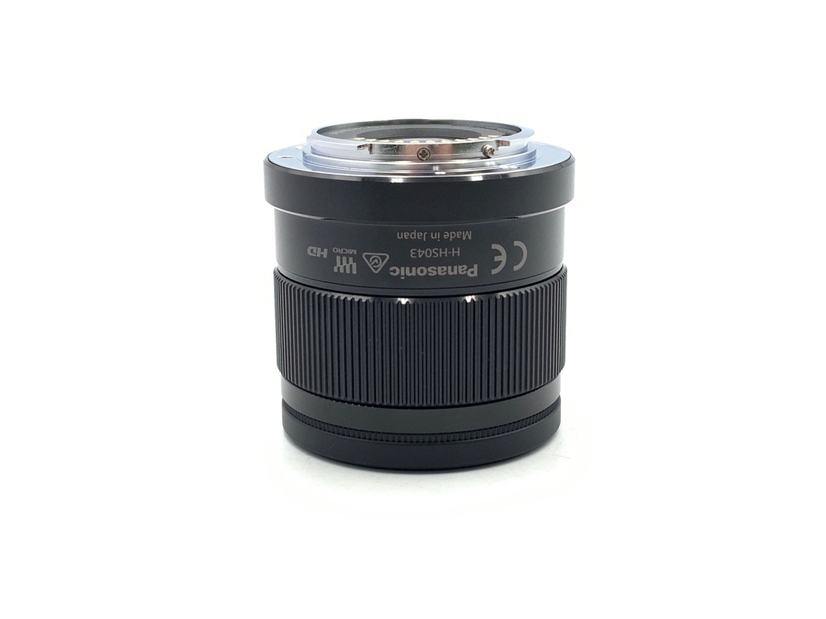 パナソニック LUMIX G 42.5mm F1.7 ASPH. POWER O.I.S. [H-HS043-K] ブラック