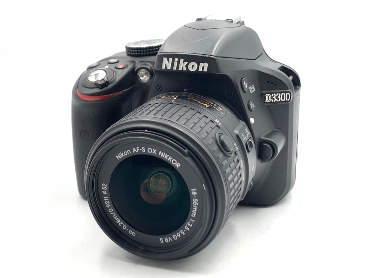 ニコン D3300 18-55 VR II レンズキット ブラック