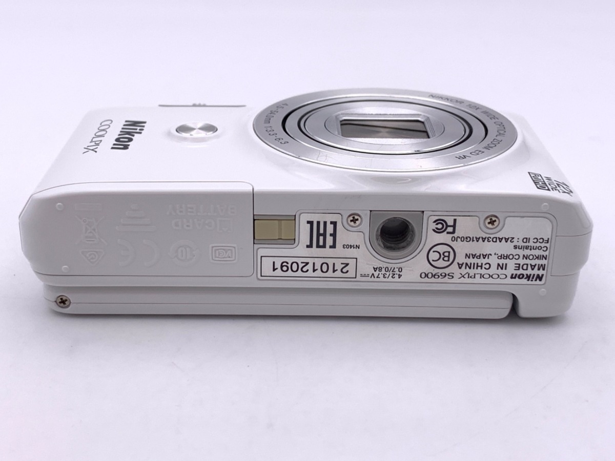ニコン COOLPIX S6900WH ナチュラルホワイト