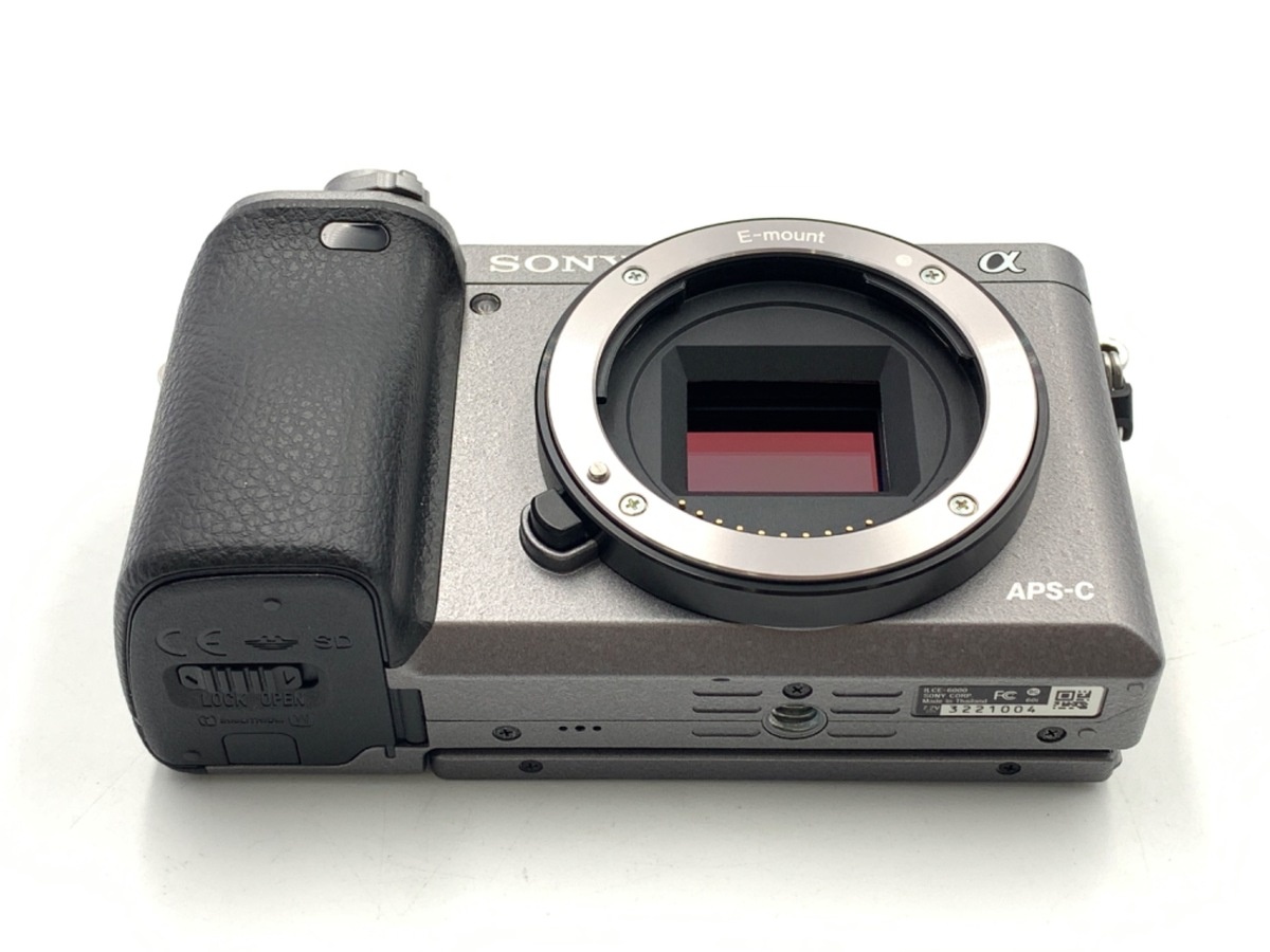 ソニー α6000 ボディ グラファイトグレー[ILCE-6000 H]
