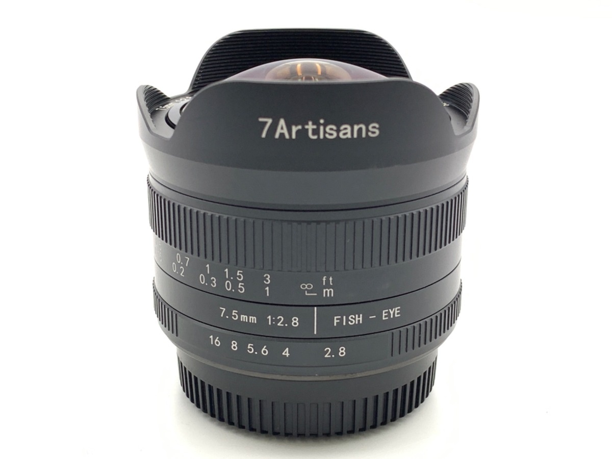 七工匠 7Artisans 75M43B-II 7.5mm F2.8 FISH-EYE II ED マイクロフォーサーズ用