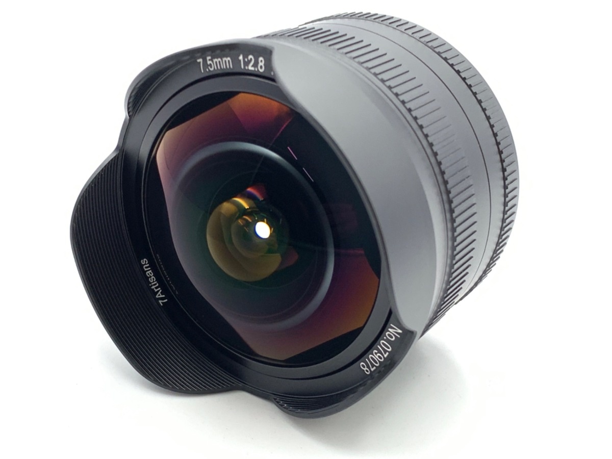 七工匠 7Artisans 75M43B-II 7.5mm F2.8 FISH-EYE II ED マイクロフォーサーズ用