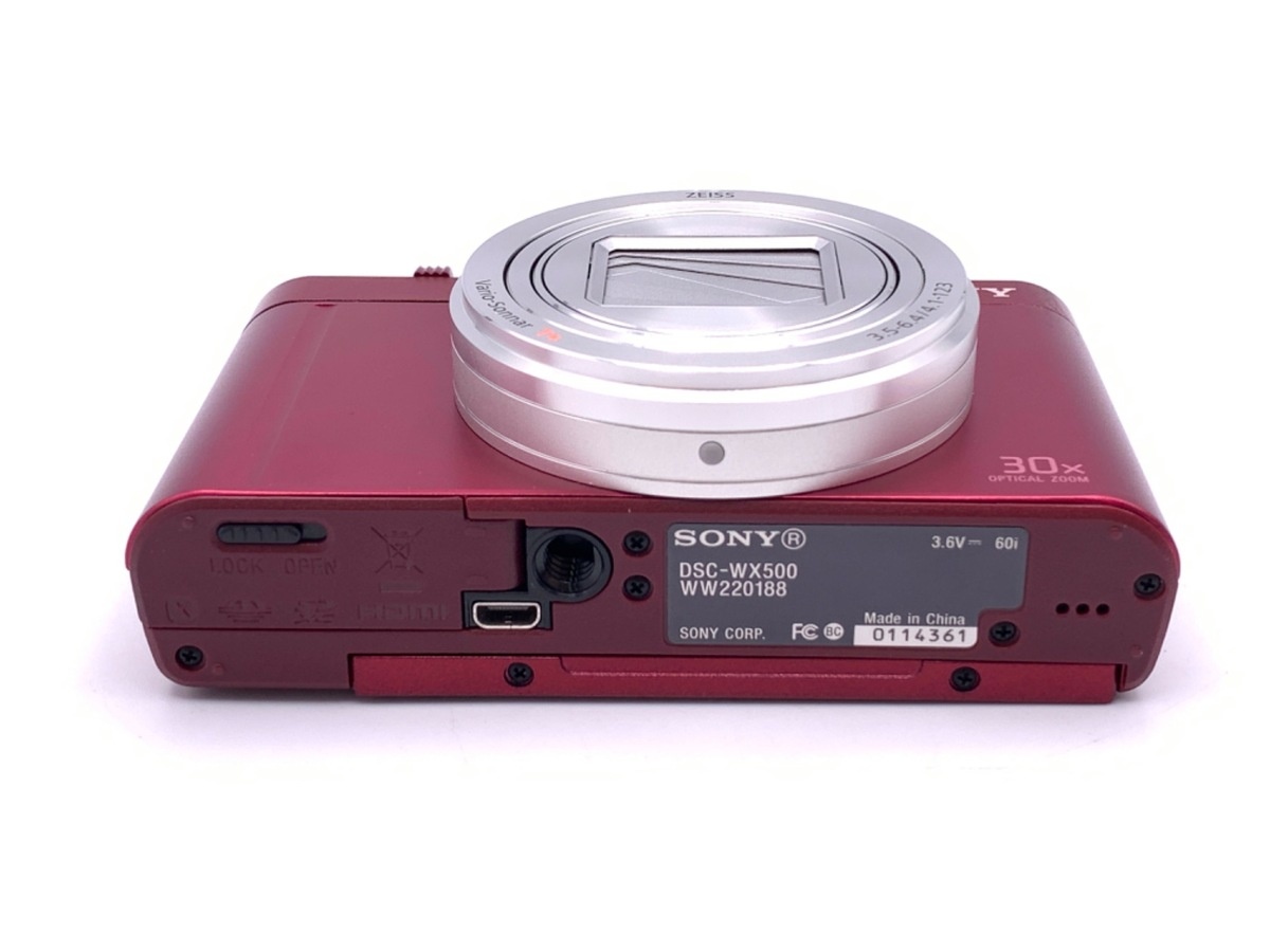 ソニー Cyber-shot DSC-WX500 R レッド