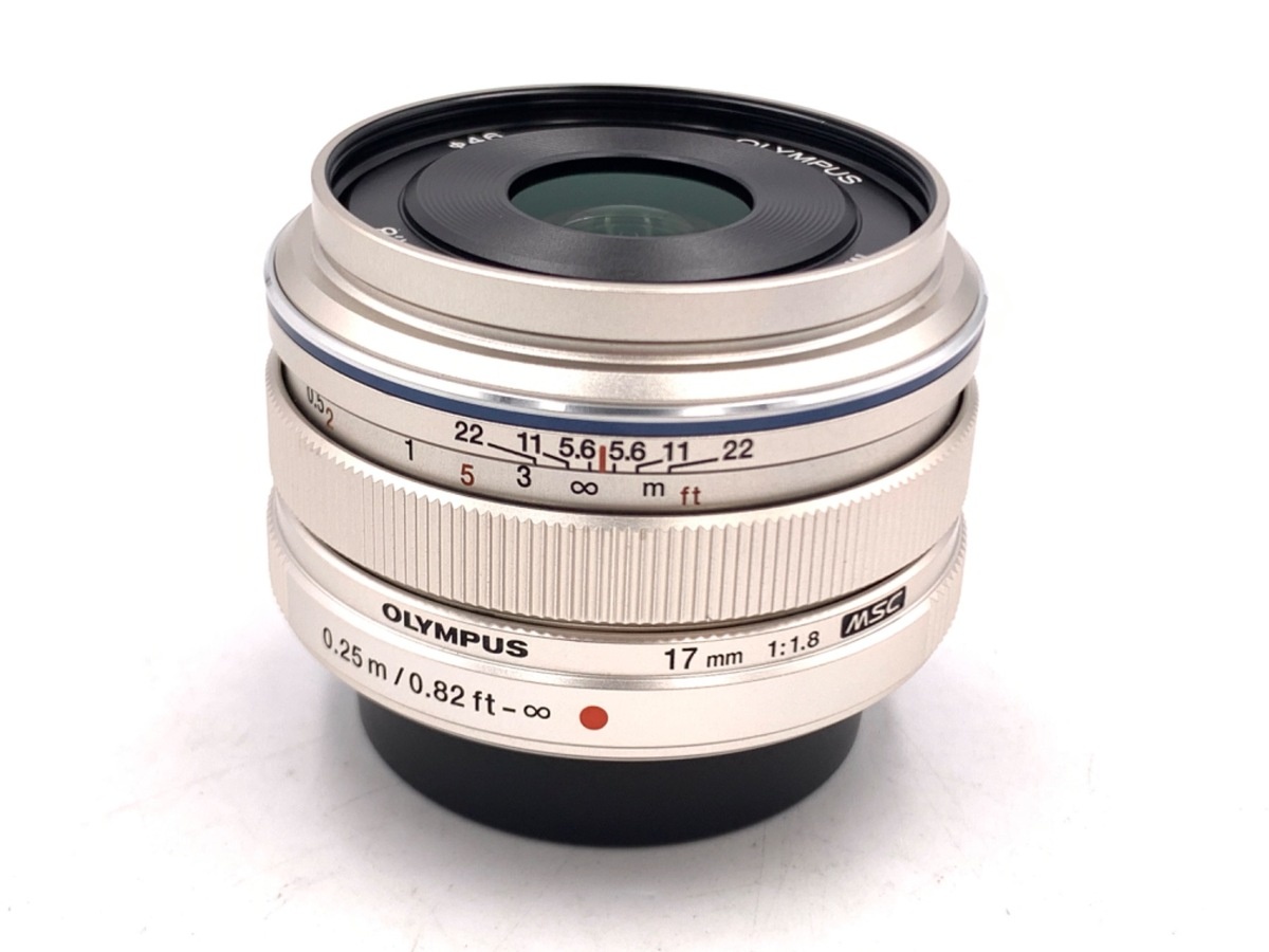 オリンパス M.ZUIKO DIGITAL 17mm F1.8 シルバー