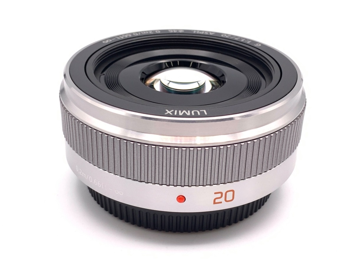 パナソニック LUMIX G 20mm F1.7 II ASPH. [H-H020A] シルバー