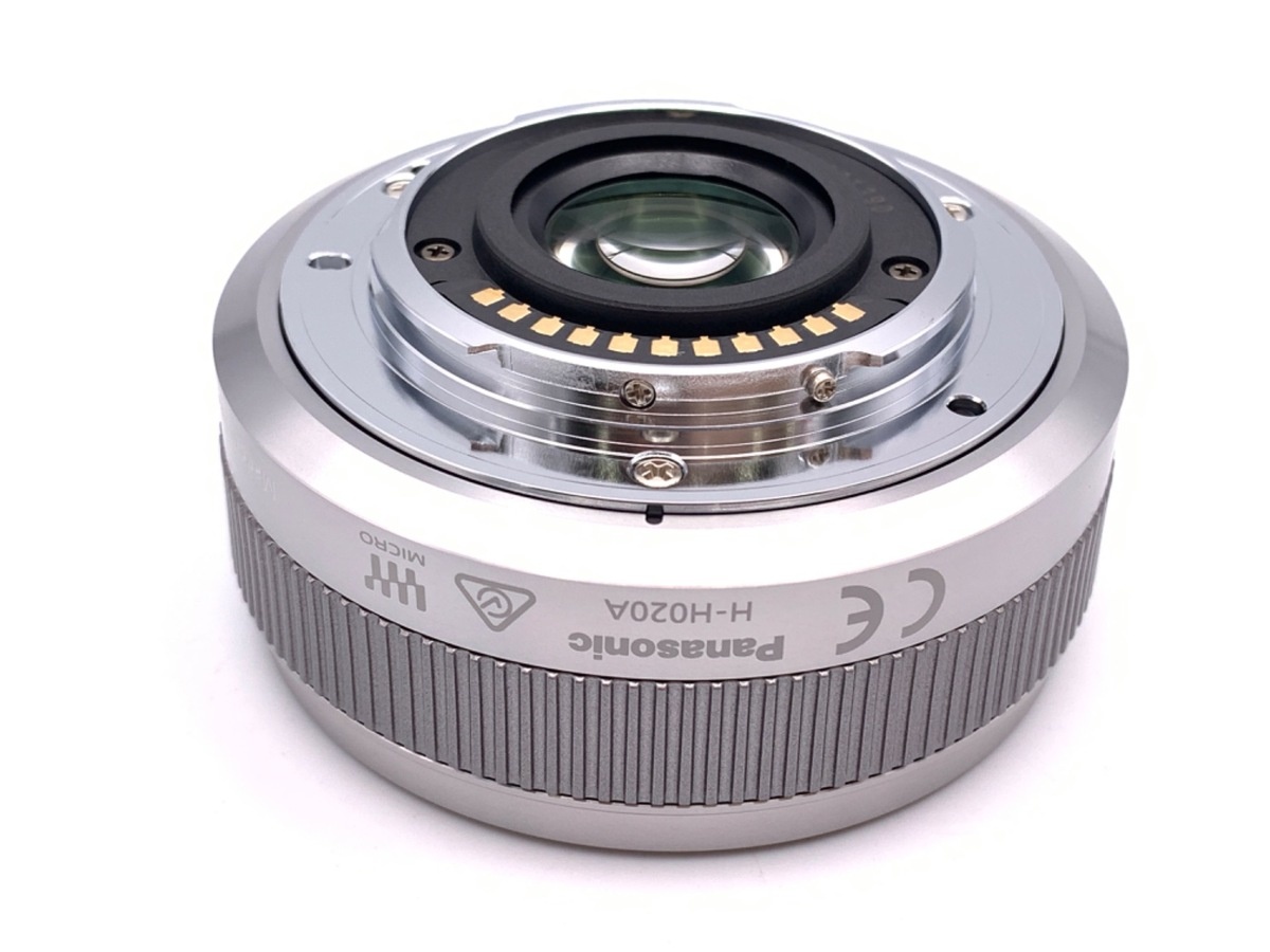 パナソニック LUMIX G 20mm F1.7 II ASPH. [H-H020A] シルバー