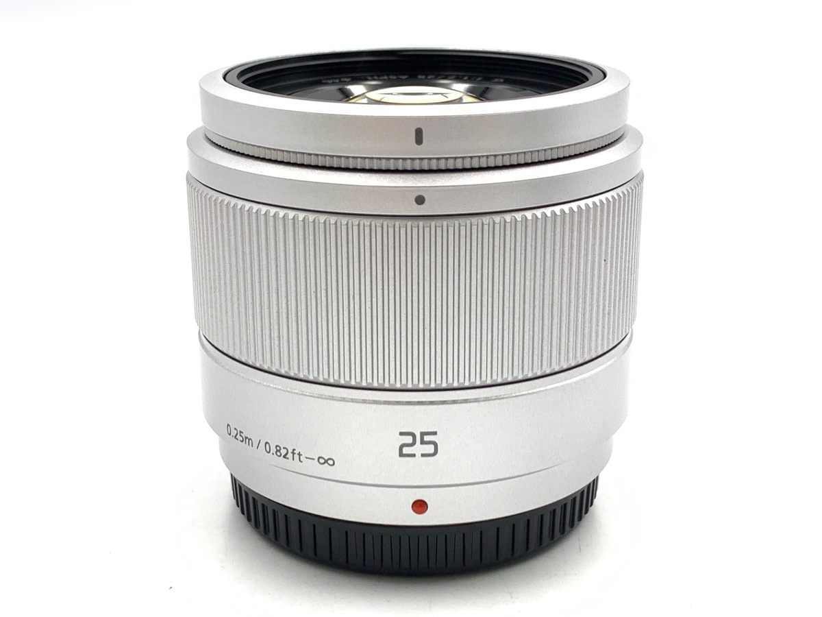 パナソニック LUMIX G 25mm F1.7 ASPH. [H-H025S] シルバー