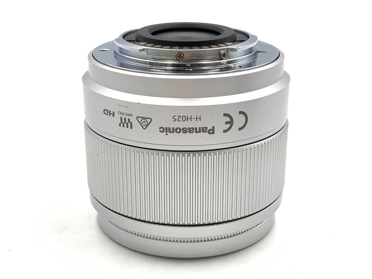 パナソニック LUMIX G 25mm F1.7 ASPH. [H-H025S] シルバー