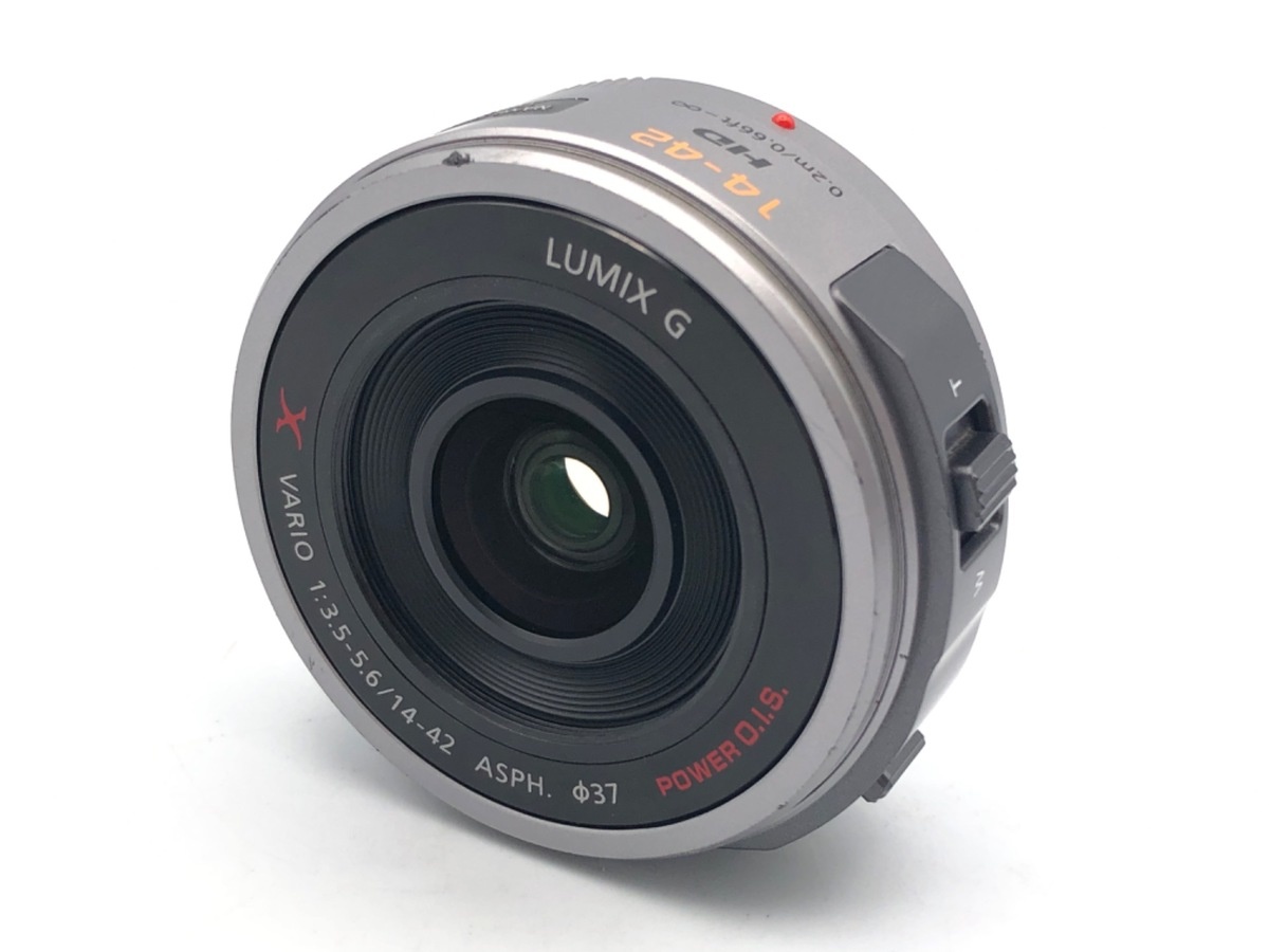 パナソニック LUMIX G X VARIO PZ 14-42mm/F3.5-5.6 POWER O.I.S. [H-PS14042] シルバー