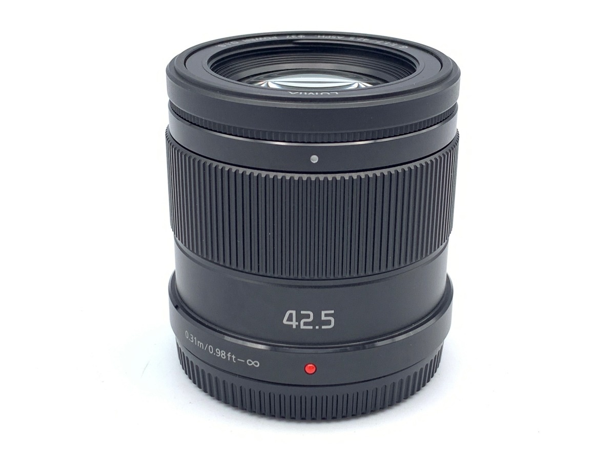 パナソニック LUMIX G 42.5mm F1.7 ASPH. POWER O.I.S. [H-HS043-K] ブラック