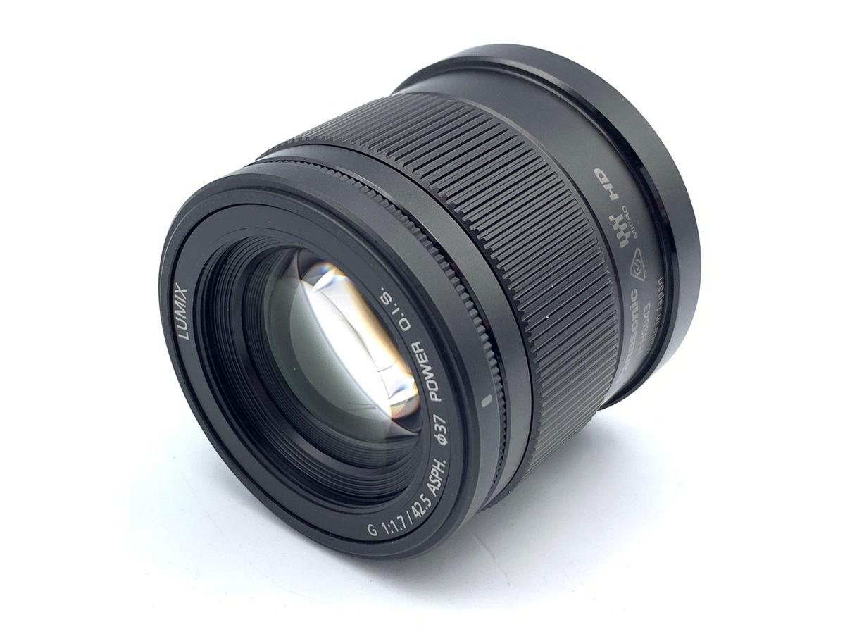パナソニック LUMIX G 42.5mm F1.7 ASPH. POWER O.I.S. [H-HS043-K] ブラック