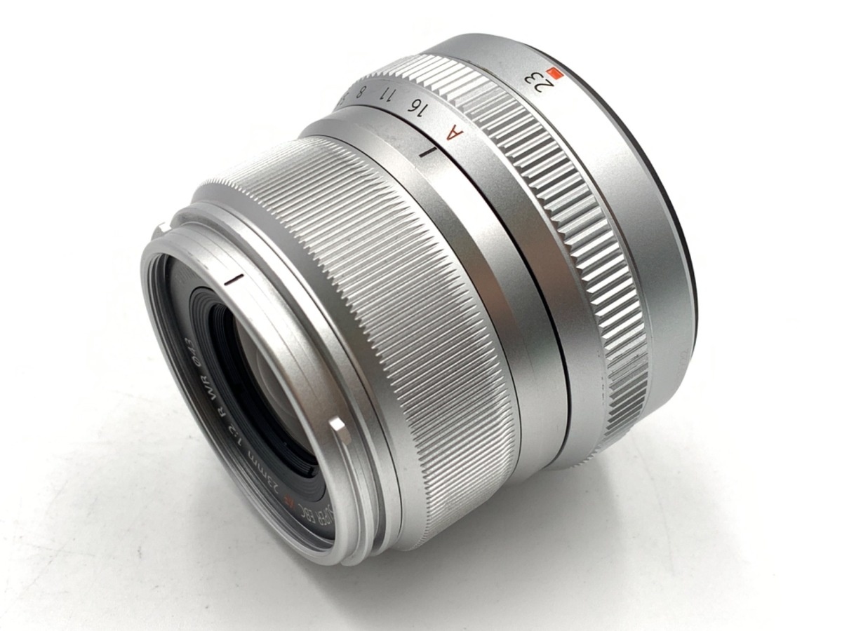 フジフイルム XF23mm F2 R WR シルバー