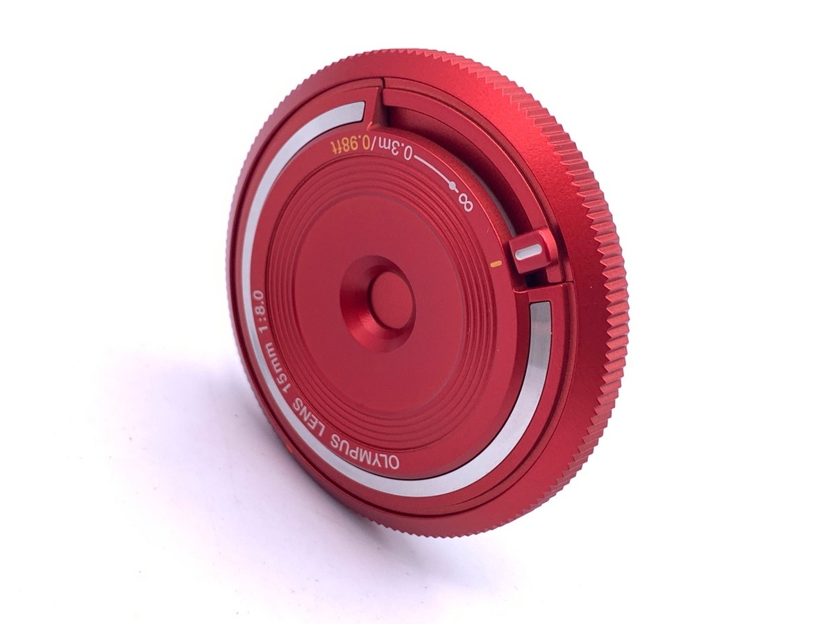 オリンパス 15mm F8 ボディキャップレンズ BCL-1580 レッド
