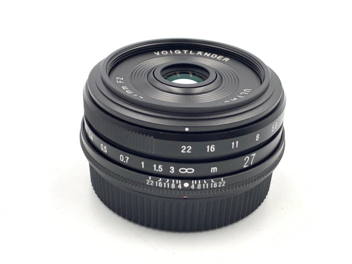 コシナ フォクトレンダー ULTRON 27mm F2 Xマウント用 ブラック
