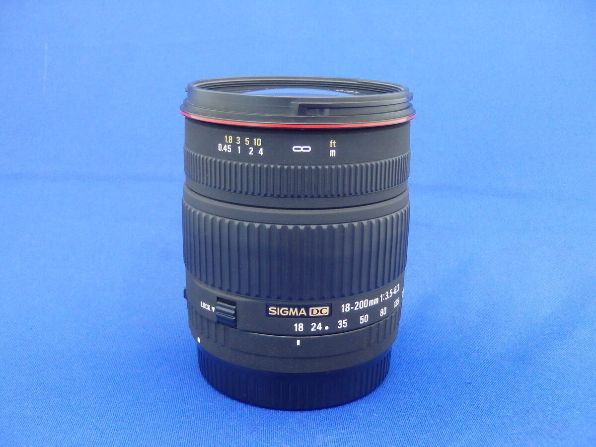 シグマ 18-200mm F3.5-6.3 DC キヤノン用