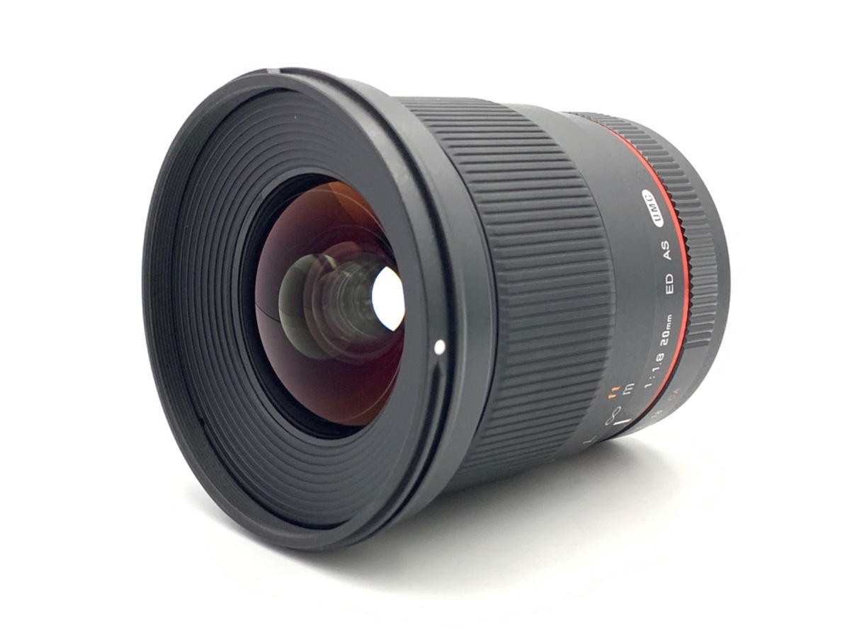サムヤン 20mm F1.8 ED AS UMC キヤノンEF