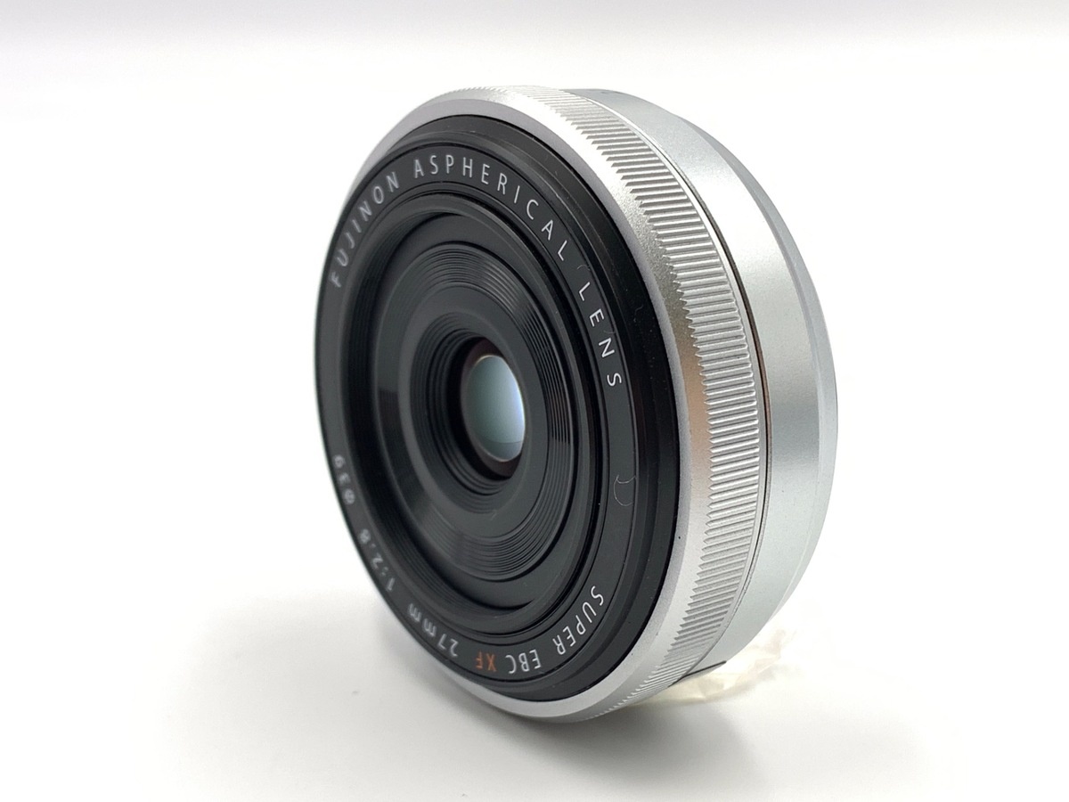 フジフイルム XF27mm F2.8 シルバー