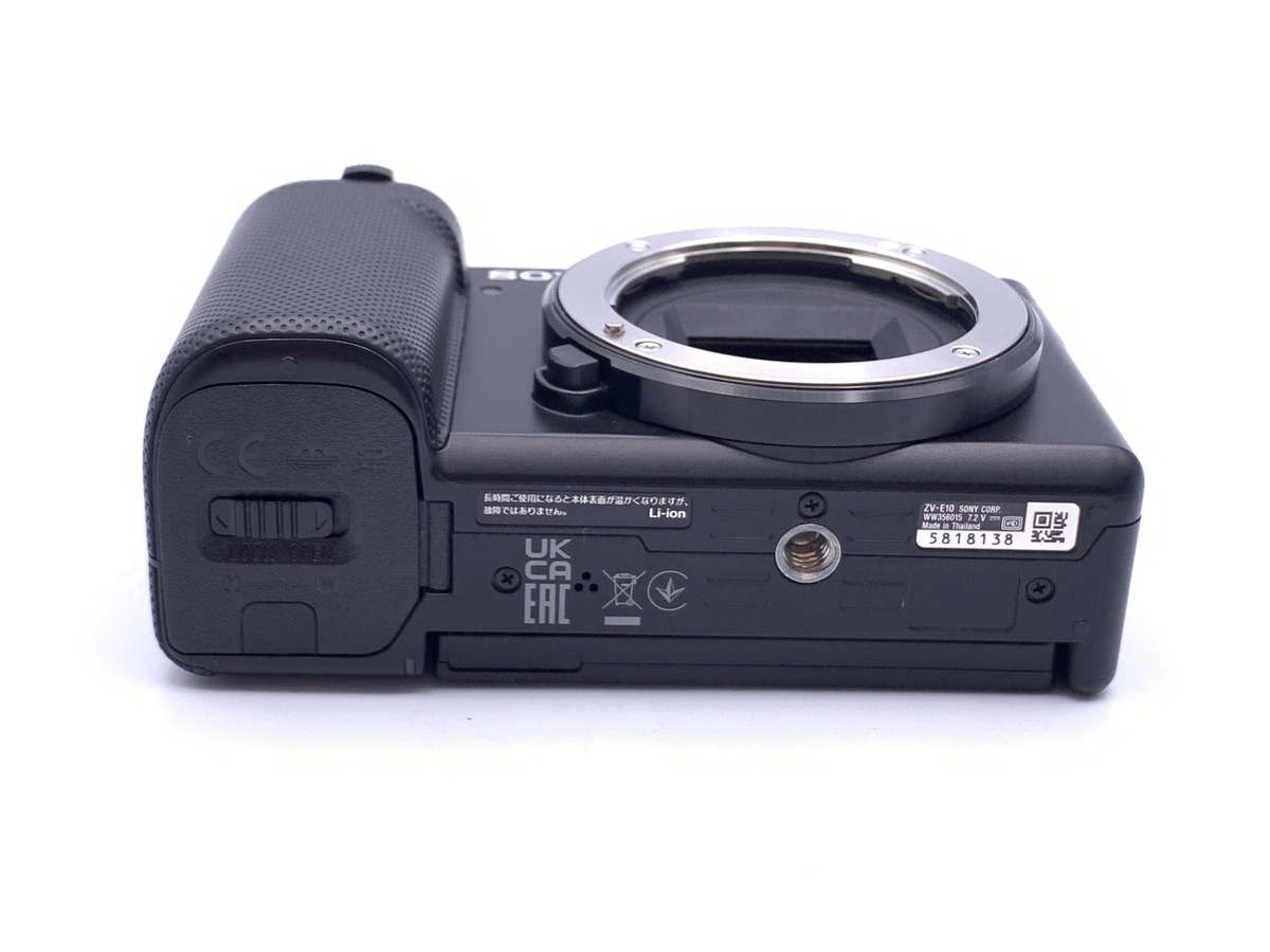 ソニー VLOGCAM ZV-E10 ボディ ブラック