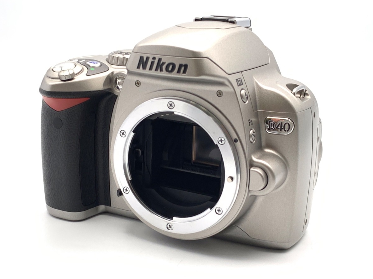 ニコン D40 シルバーボディ