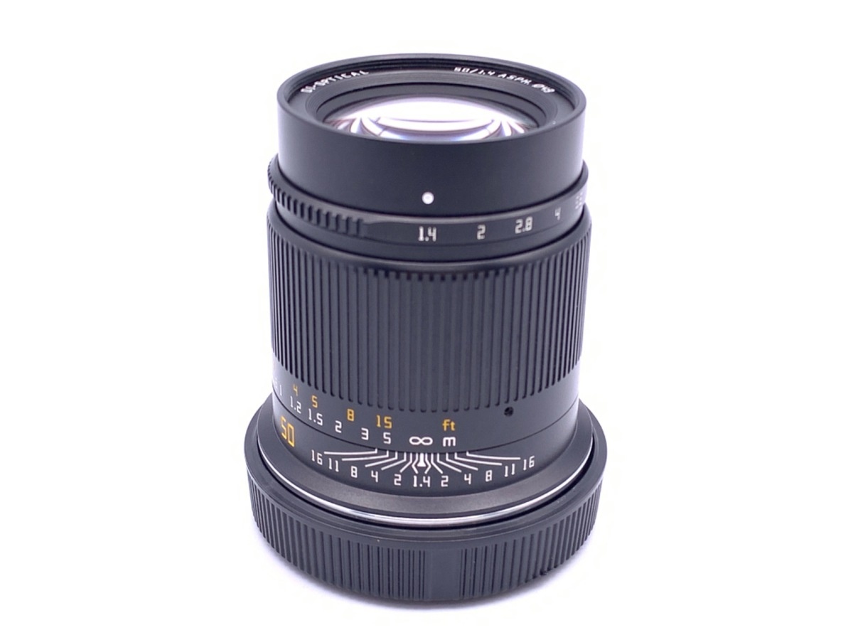 銘匠光学 TTArtisan 50mm f/1.4 ASPH キヤノンRF用