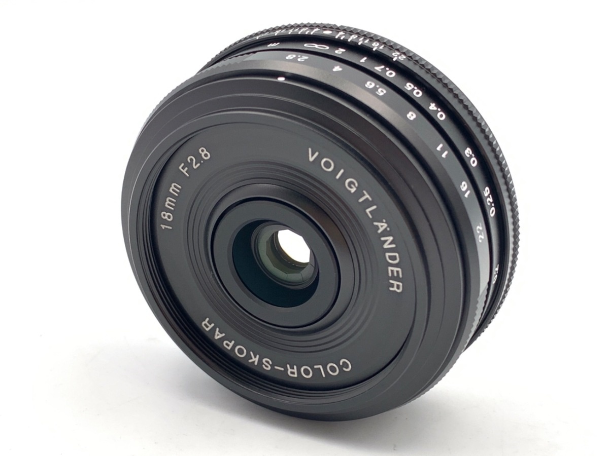 コシナ フォクトレンダー COLOR-SKOPAR 18mm F2.8 Aspherical Xマウント用 ブラック