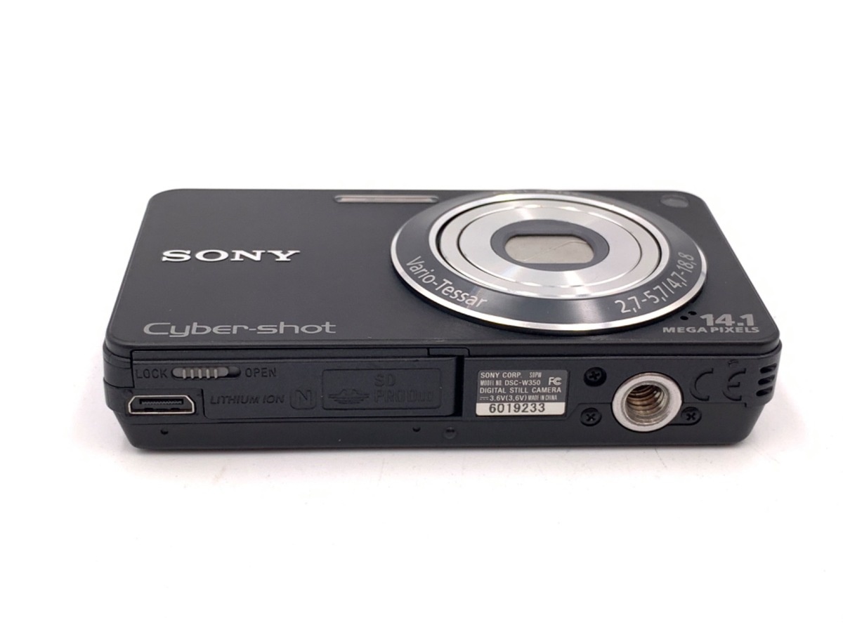 ソニー Cyber-shot DSC-W350 B ブラック