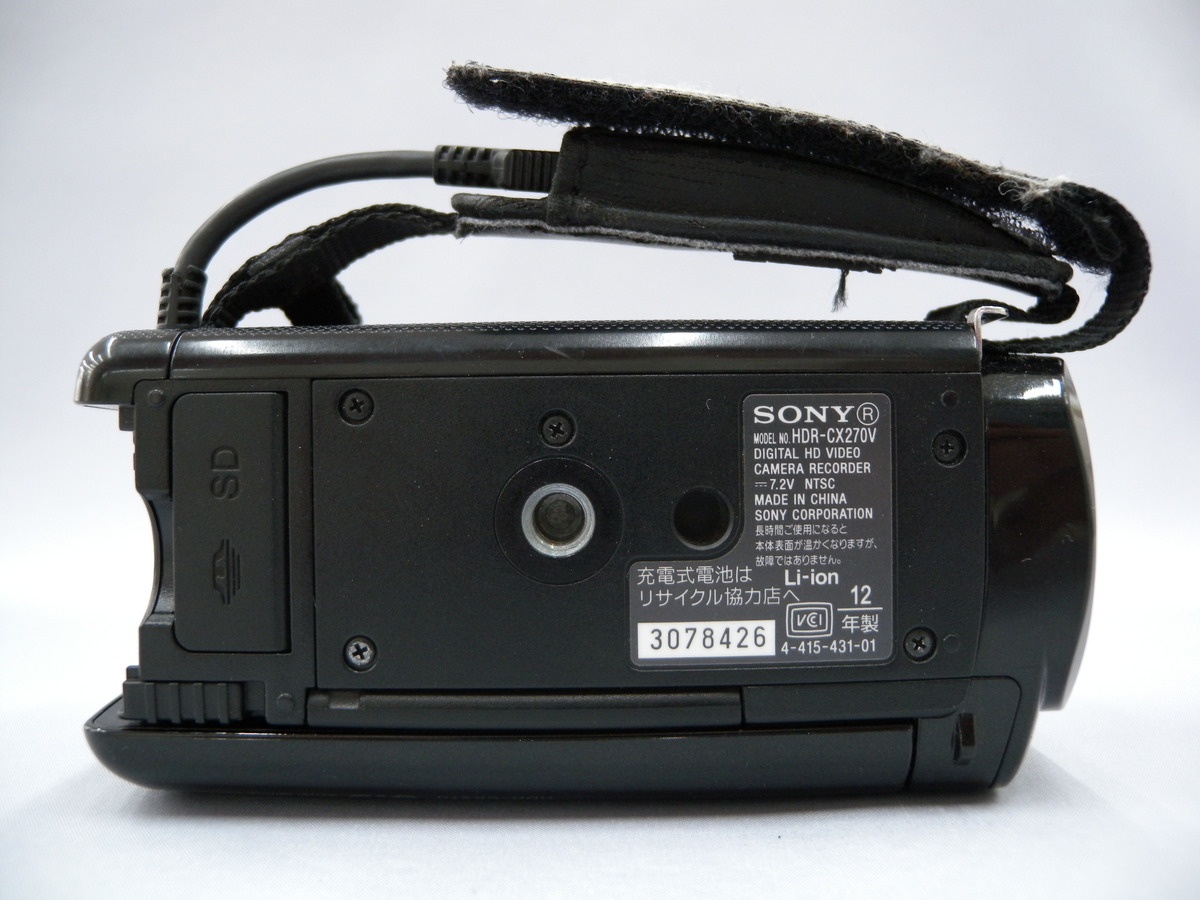 ソニー HDR-CX270V クリスタルブラック