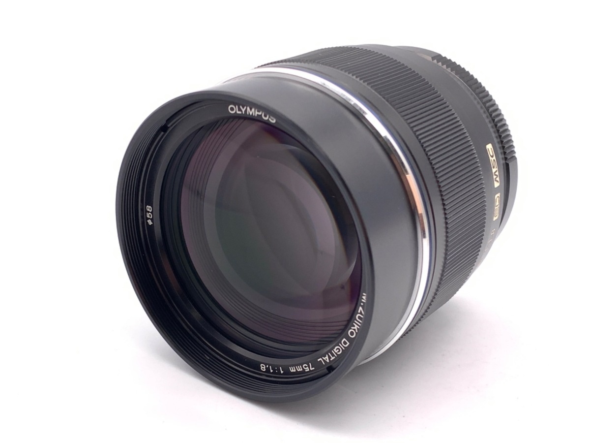 オリンパス M.ZUIKO DIGITAL ED 75mm F1.8 ブラック
