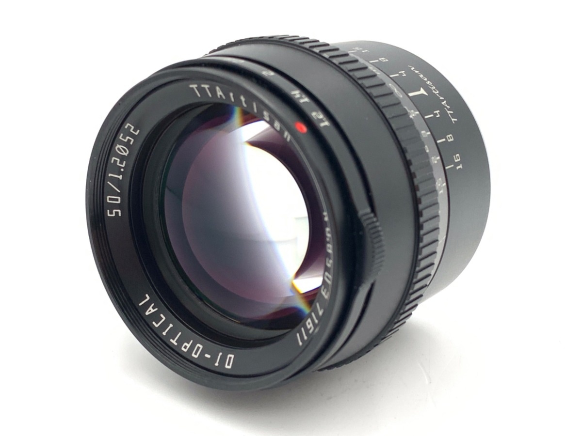 銘匠光学 TTArtisan 50mm f/1.2 C マイクロフォーサーズ用 ブラック
