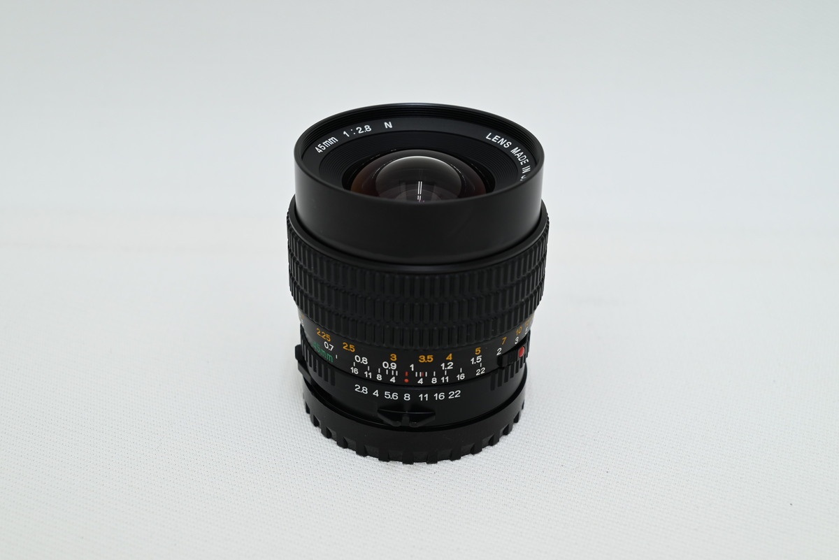 マミヤ 645 セコールC 45mm F2.8N