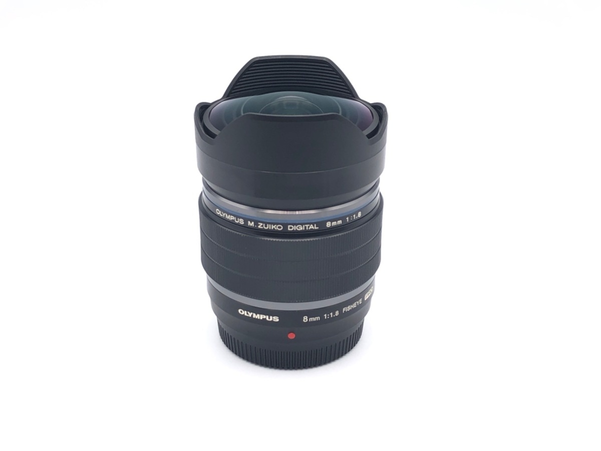 オリンパス M.ZUIKO DIGITAL ED 8mm F1.8 Fisheye PRO ブラック