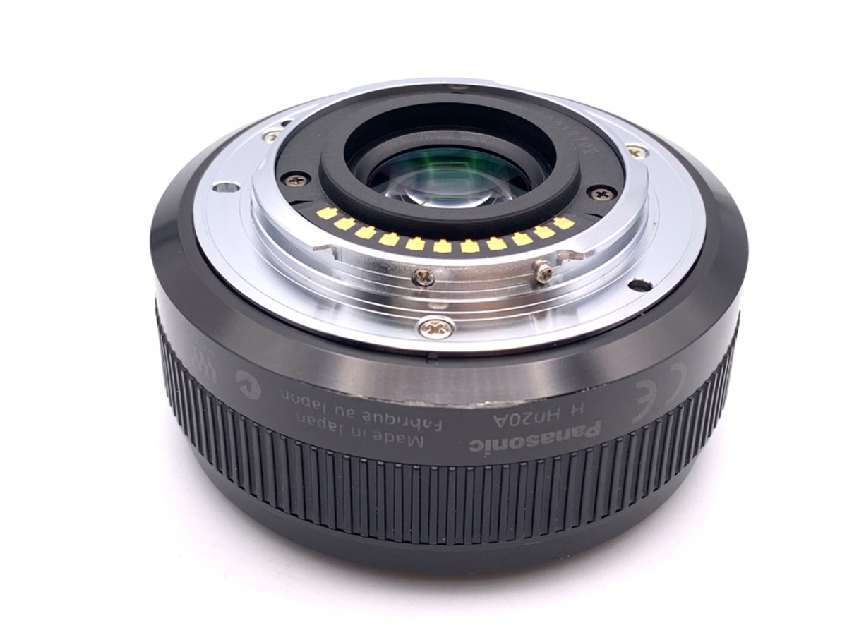 パナソニック LUMIX G 20mm F1.7 II ASPH. [H-H020A] ブラック