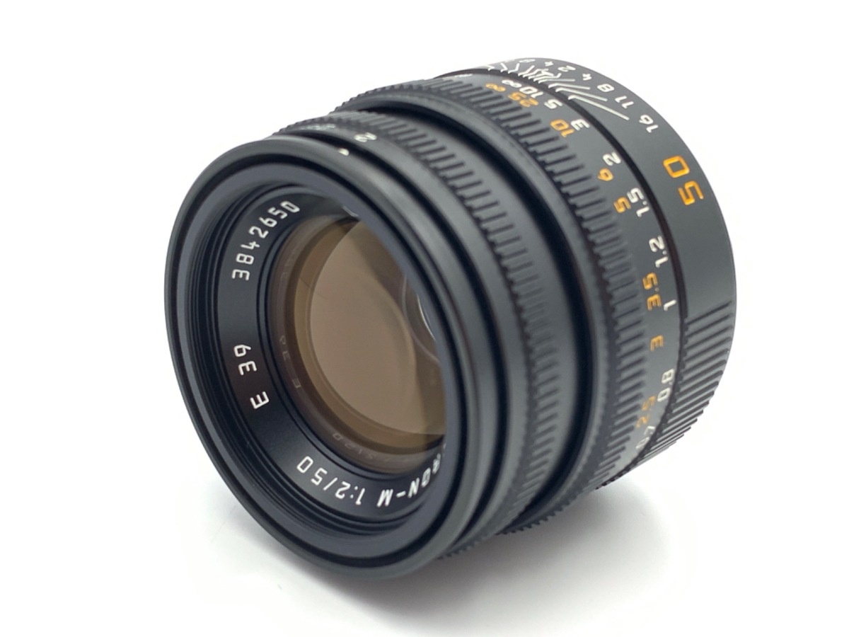 ライカ ズミクロンM 50mm F2 フード内蔵 ブラック