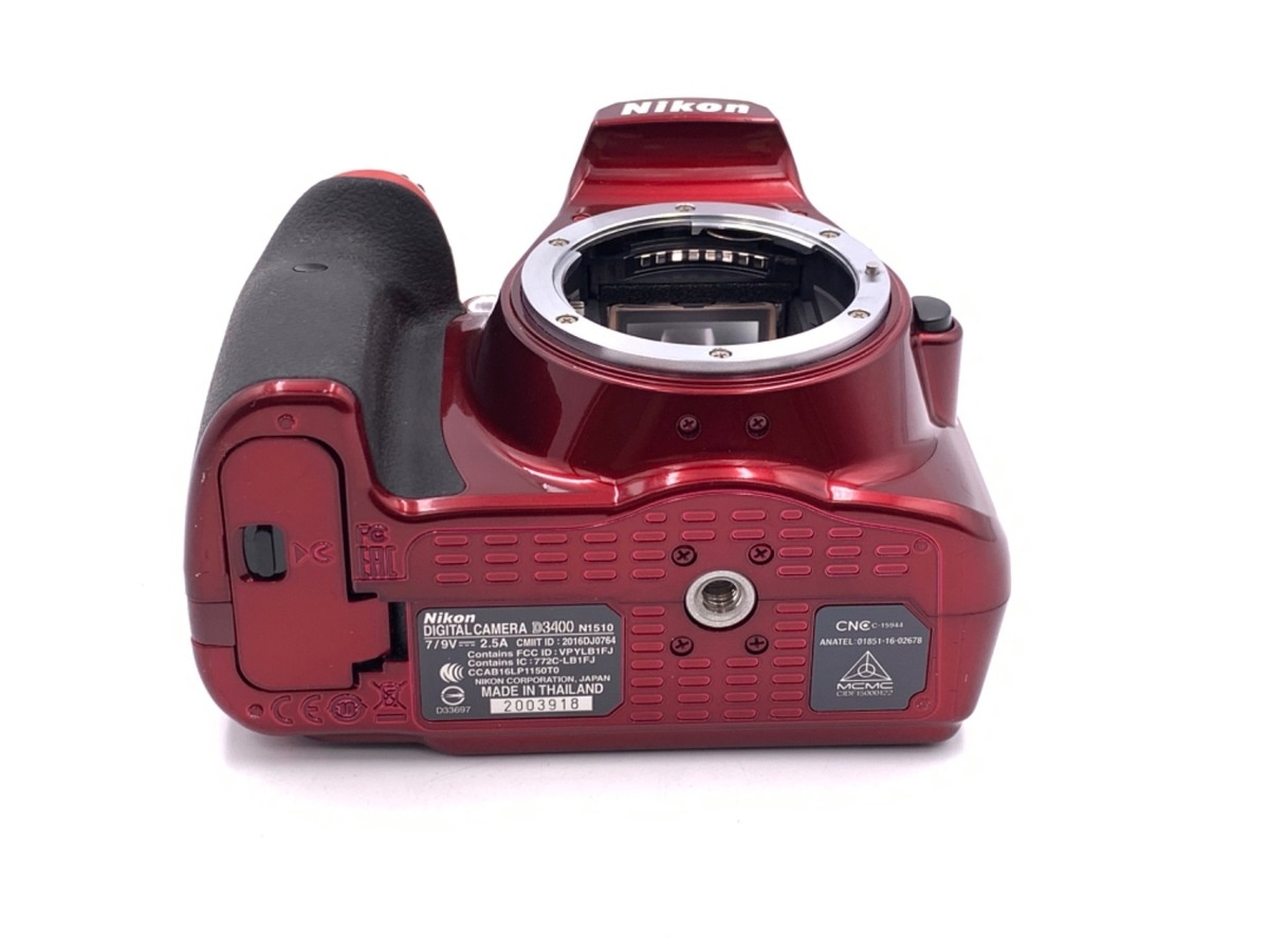 ニコン D3400 ボディ レッド