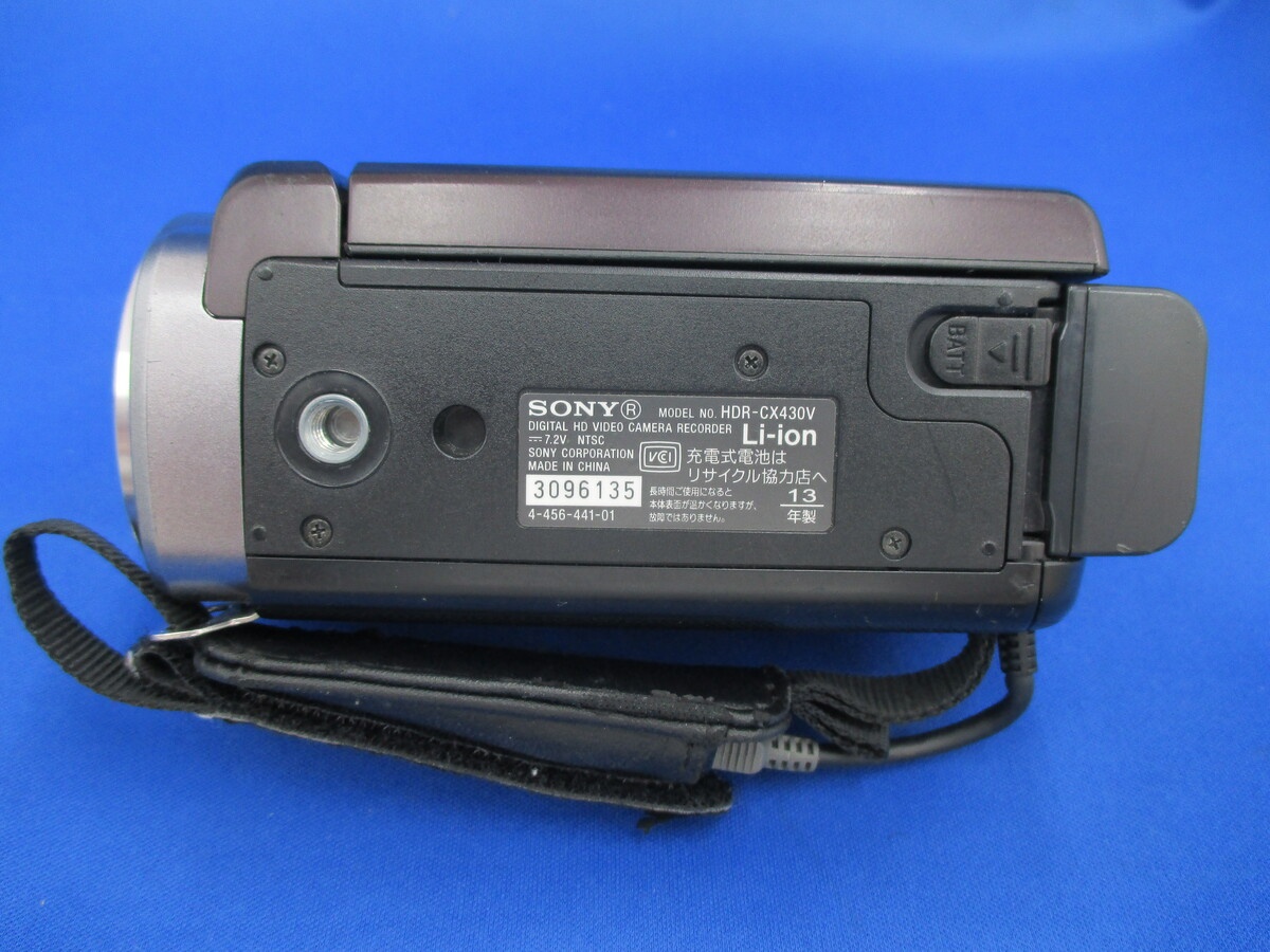 ソニー HDR-CX430V ボルドーブラウン