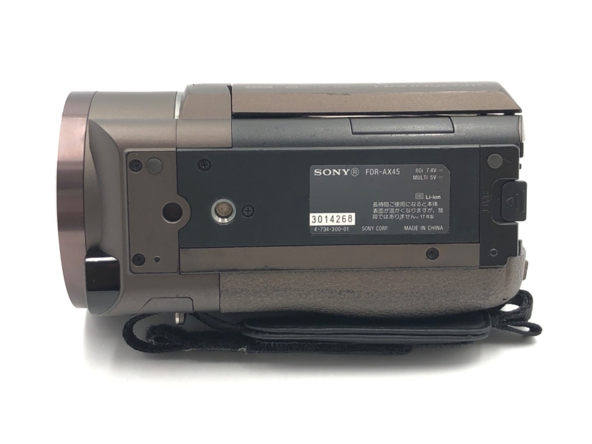 ソニー デジタル4Kビデオカメラレコーダー FDR-AX45 TI ブロンズブラウン